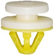 Keretüübel Ø 8,2 MM POM NATURAL / YELLOW. 20Tk.