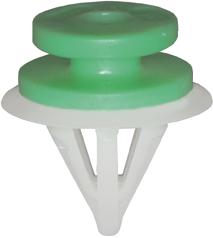 Keretüübel Ø 8,2 MM POM GREEN / NATURAL. 20Tk.