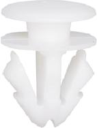 Liistutüübel POM WHITE. 30Tk.