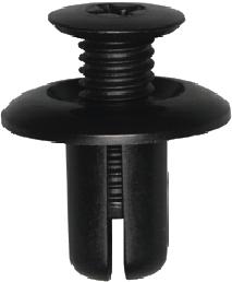 Plasttüübel-kruvi BLACK. 20Tk.