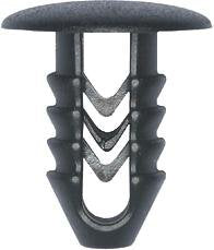 Keretüübel Ø 8,0 MM PA 6 BLACK 20Tk.