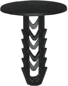 Tüübel Ø 6,5 MM PA 6 BLACK. 18Tk.