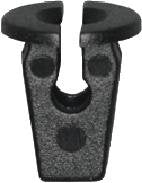 Keretüübel ST. 4,8 MM PA 6 GF 30 BLACK 20Tk.