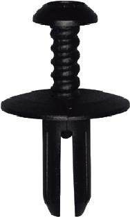 Keretüübel Ø 6,2 MM PA 66 BLACK 10Tk.