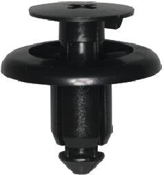 Keretüübel Ø 7,9 - 8,1 MM POM BLACK* 10Tk.