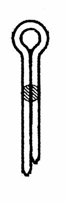 FÖRCH nõelsplintide komplekt DIN 94