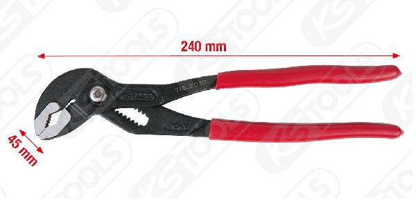 Kullinokad 240 mm, nupust reguleeritavad