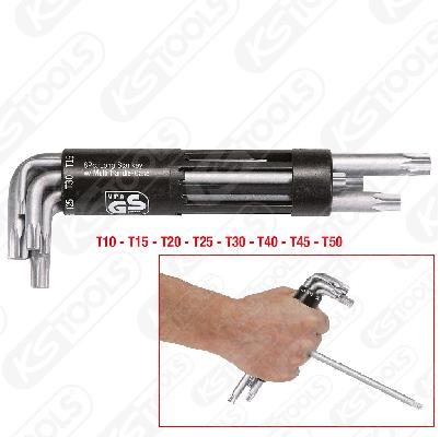 Torx võtmete komplekt 3in1 , 8-osa