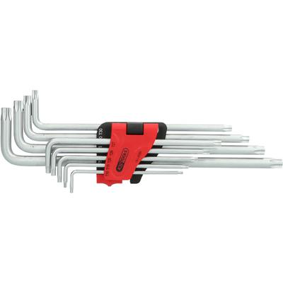 Torx võtmete komplekt eriti pikk , 9-osa