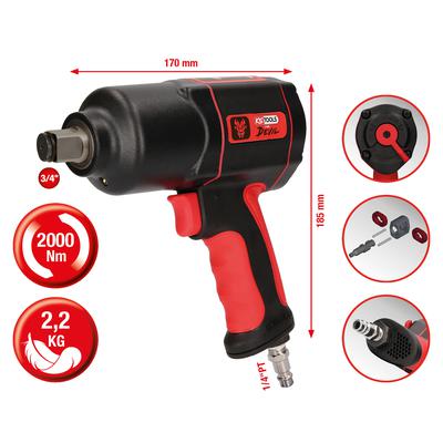 Pn.mutrikeeraja KS Tools DEVIL 3/4" 2000 Nm