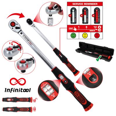 Momentvõti 1/4" 5-25 Nm. INFINITOOL