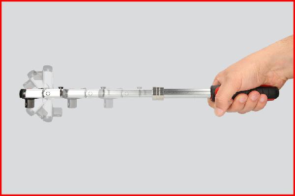 Narre 1/2" Slimpower, teleskoop, muudetav nurk 72 hammast