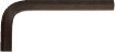 L-kuuskant 2,5 x 56 mm, pinnakatteta CV (must)