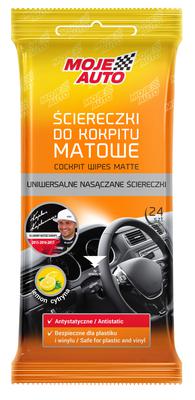 AMTRA INTERIOR CLEANING WIPES LEMON MATT