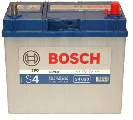 BOSCH 45Ah 330A 238X129X227MM -/+