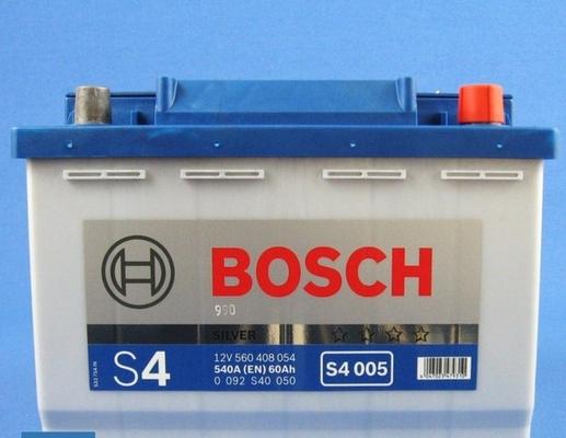 BOSCH 60Ah 540A 242X175X190MM -/+
