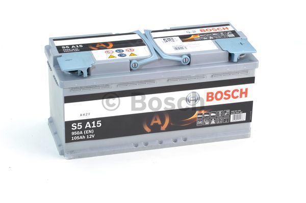 BOSCH AGM 105Ah 950A 393X175X190mm -/+