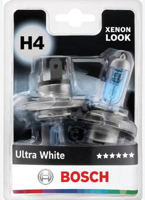 BOSCH H4 ULTRA WHITE XENON LOOK