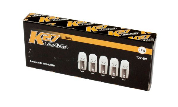 AUTOL.K27 T4W 12V 4W BA9S