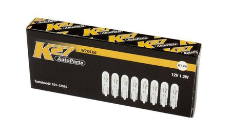 AUTOL.K27 W1.2W 12V1,2W W2X4,6D