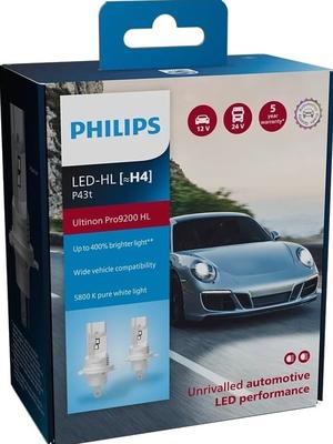 AUTOL.PHILIPS LED H4 12/24V UL PRO91