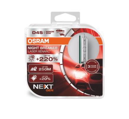 D4S 35W XENARC® NIGHT BREAKER® LASER+220%