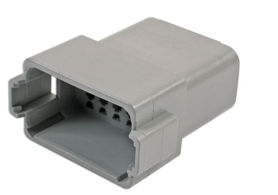 DEUTSCH -PISTIK 12-PIN,0,5-1,