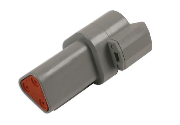 DEUTSCH -PISTIKUPESA 3-PIN,0,5-