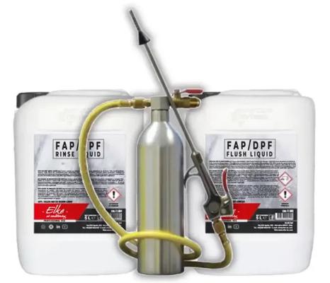 DPF FILTER CLEANING KIT WITH FLUIDS