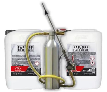DPF FILTER CLEANING KIT WITH FLUIDS