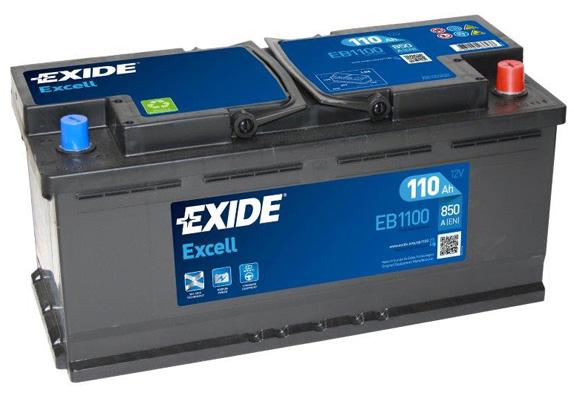 EXIDE 110AH 850A 394X175X190 EXCELL