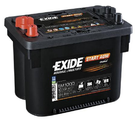 EXIDE 50AH 1000A 265X175X206 START