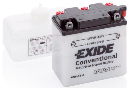 EXIDE 6V HOOLDATAV 6Ah 40A(EN) 98x56x110 +/-