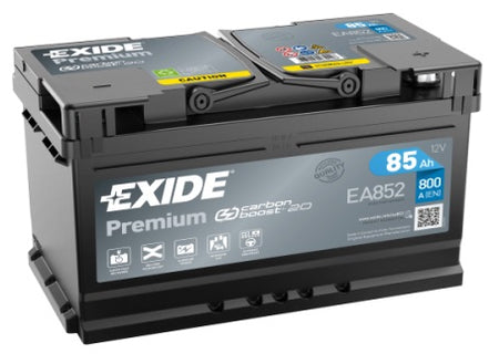 EXIDE 85AH 800A 315X175X175 PREMIUM -/+