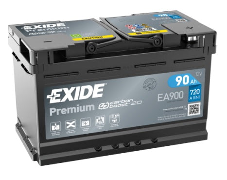 EXIDE 90AH 720A PRE 315X175X190 -/+
