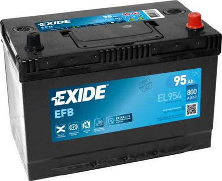 EXIDE 95AH 800A 306X173X222 EFB -/+
