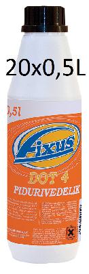 FIXUS PIDURIVEDELIK DOT4 LV 1KAST=20X0,5L