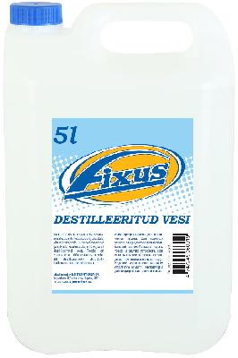 FIXUS DISTILLED WATER 5L