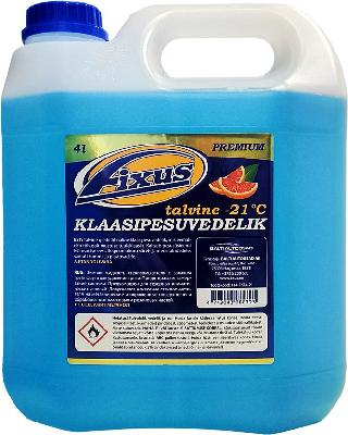 FIXUS PREMIUM WINTER SCREENWASH GRAPEFRUIT -21°C 4L