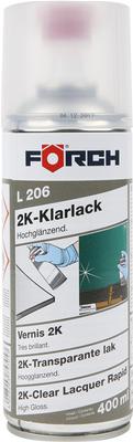 FÖRCH 2-COMPONENT QUALITY LACQUER GLOSS 400ML