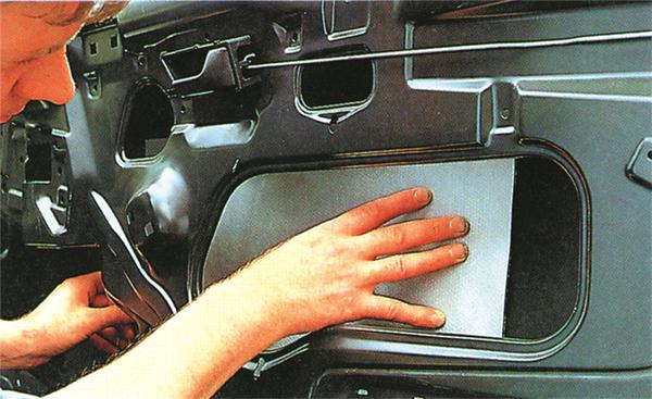 FÖRCH SOUND DEADENING MAT WALLS/DOORS 50X25CM (6PCS PER PACK)