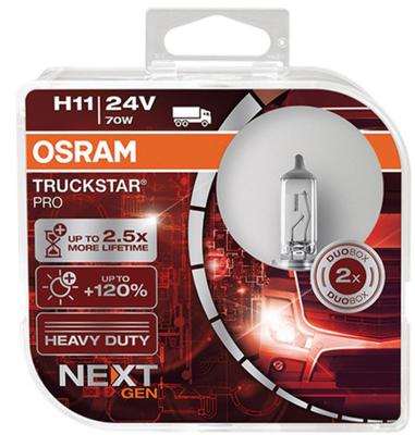 H11 (2TK) 70W 24V PGJ19-2 TRUCKSTARPRO +