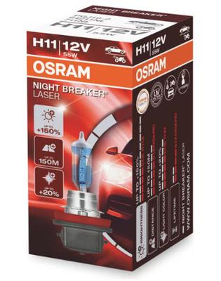 H11 55W 12V PGJ19-2 NIGHT BREAKER LASER