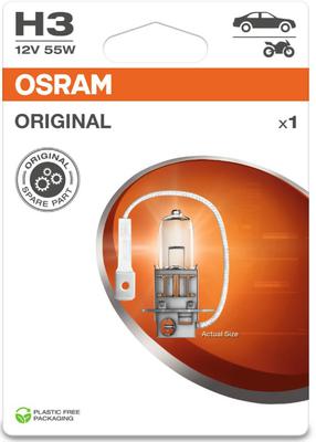 H3 55W OSRAM BLISTER 1 TK