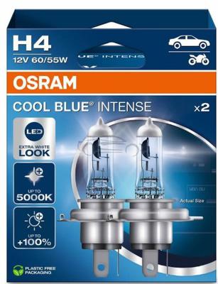 H4 60/55W COOL BLUE INTENSE 12V