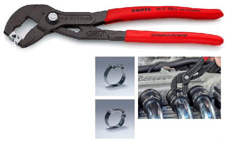 Voolikuklambritangid COBRA 180 mm CLICK klambritele