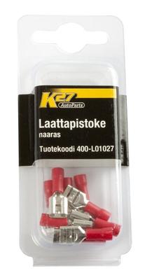 JUHTMEOTSIK PUN 6,3 MM, 10TK, EMANE