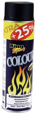 KING HEAT-RESISTANT PAINT BLACK 500ML