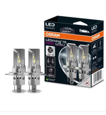 LEDriving® HL EASY H4/H19 GEN-2 12V 25/25W 1400/1800lm (HB/LB) 6500K