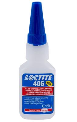 LOCTITE 406 - INSTANT ADHESIVE PLASTICS RUBBERS 20G
